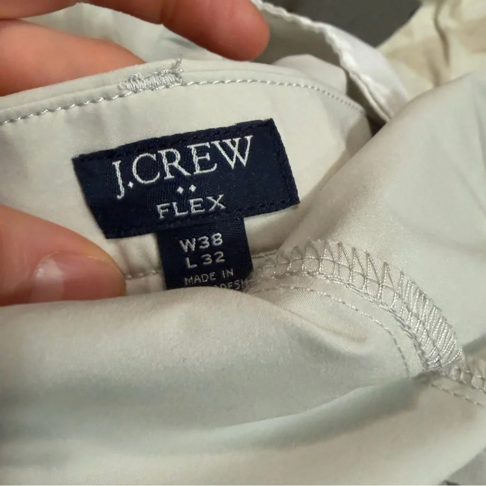 J crew stone Straight-fit tech chino pant